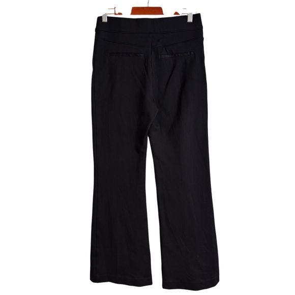 SPANX Black Ponte Wide Leg High-Waist Pants Size M - Picture 5 of 6